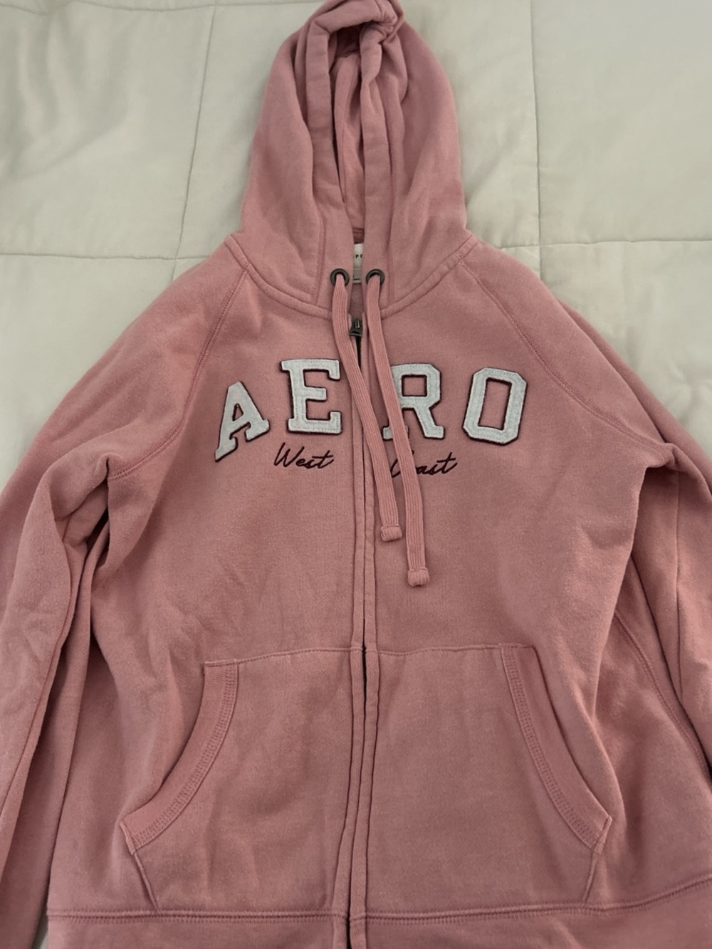 Aeropostale Jacket with Logo Label